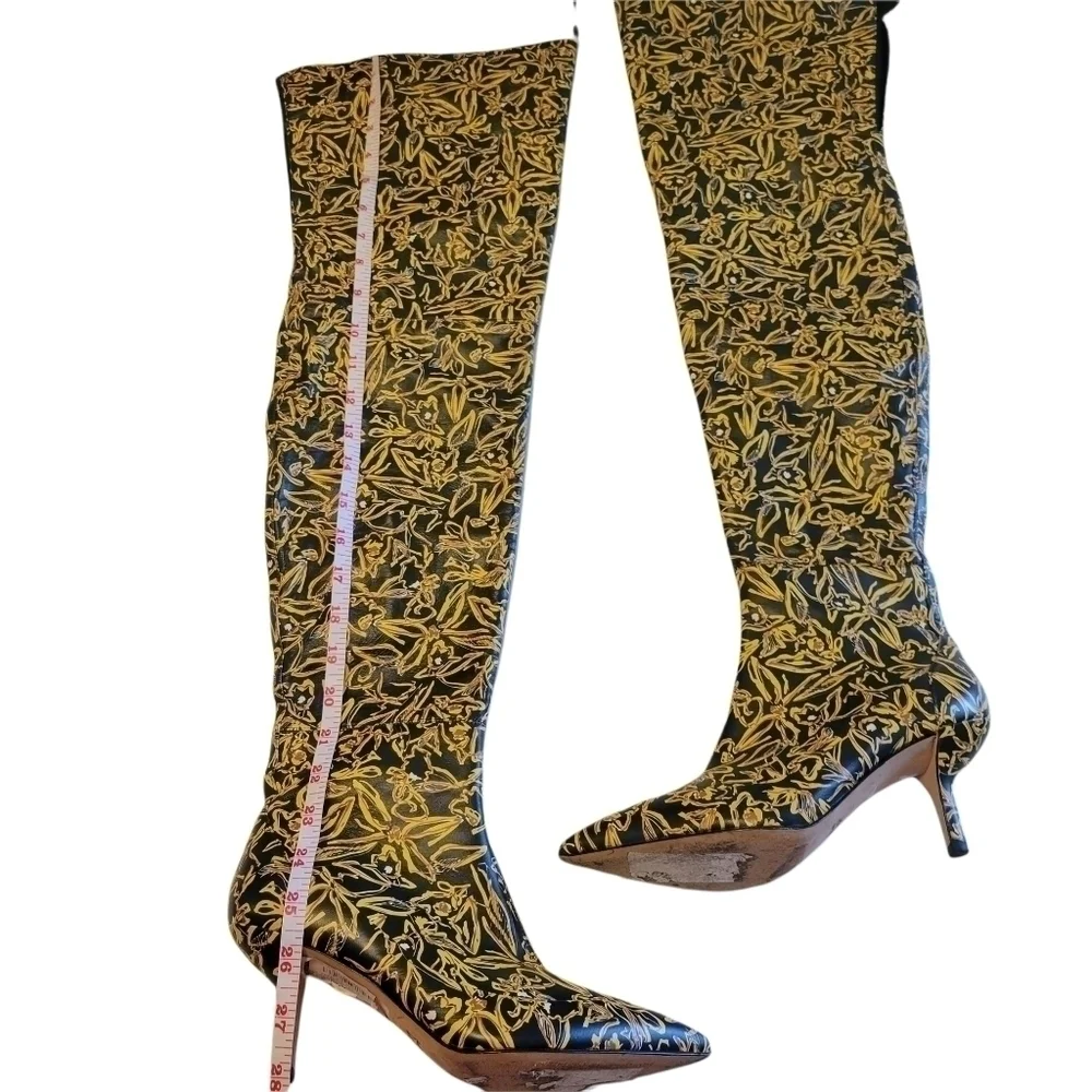 Diane Von Furstenberg Macello OTK Boots in Elsden